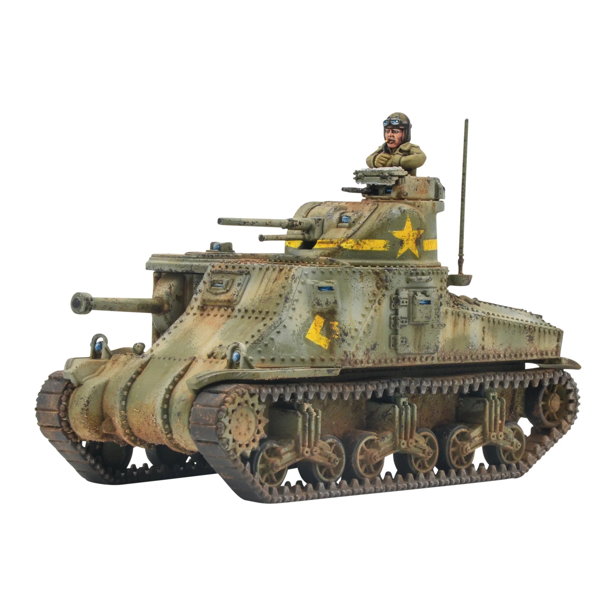 Bolt Action | USA M3 Lee Medium Tank | 28mm Plastic Vehicle