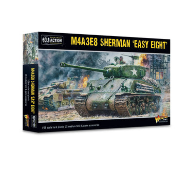 Bolt Action | USA M4A3E8 Sherman Easy Eight Medium Tank | 28mm Plastic Vehicle