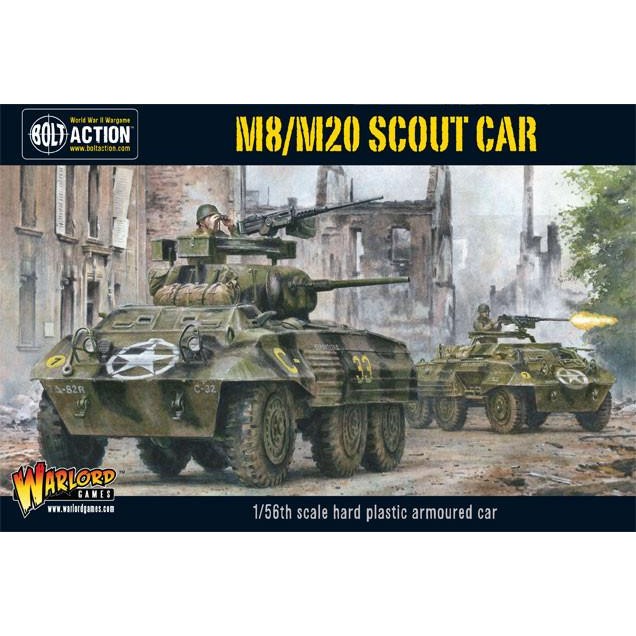 Bolt Action | USA | M8/M20 Scout Car | 28mm Plastic Vehicle