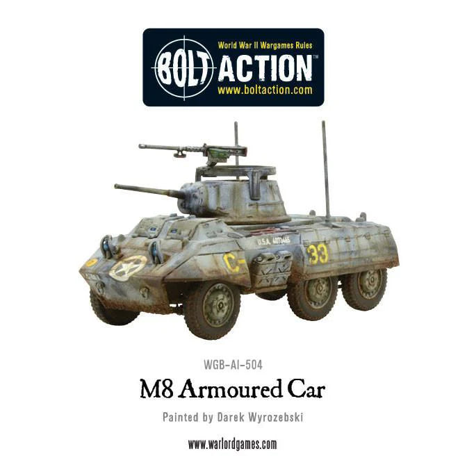 Bolt Action | USA | M8/M20 Scout Car | 28mm Plastic Vehicle