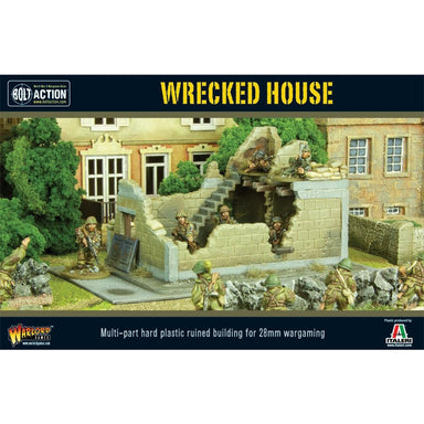 Bolt Action | Wrecked House | 28mm Plastic Terrain