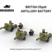Brickskrieg | British | 25pdr Battery | 1/100 Scale Blocks Bag Pack