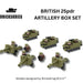 Brickskrieg | British | British 25pdr Artillery Box Set | 1/100 Scale Blocks Unit