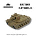 Brickskrieg | British | Matilda II Tank | 1/100 Scale Blocks Model