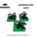 Brickskrieg | German | Motorised Infantry Box Set | 1/100 Scale Blocks Unit