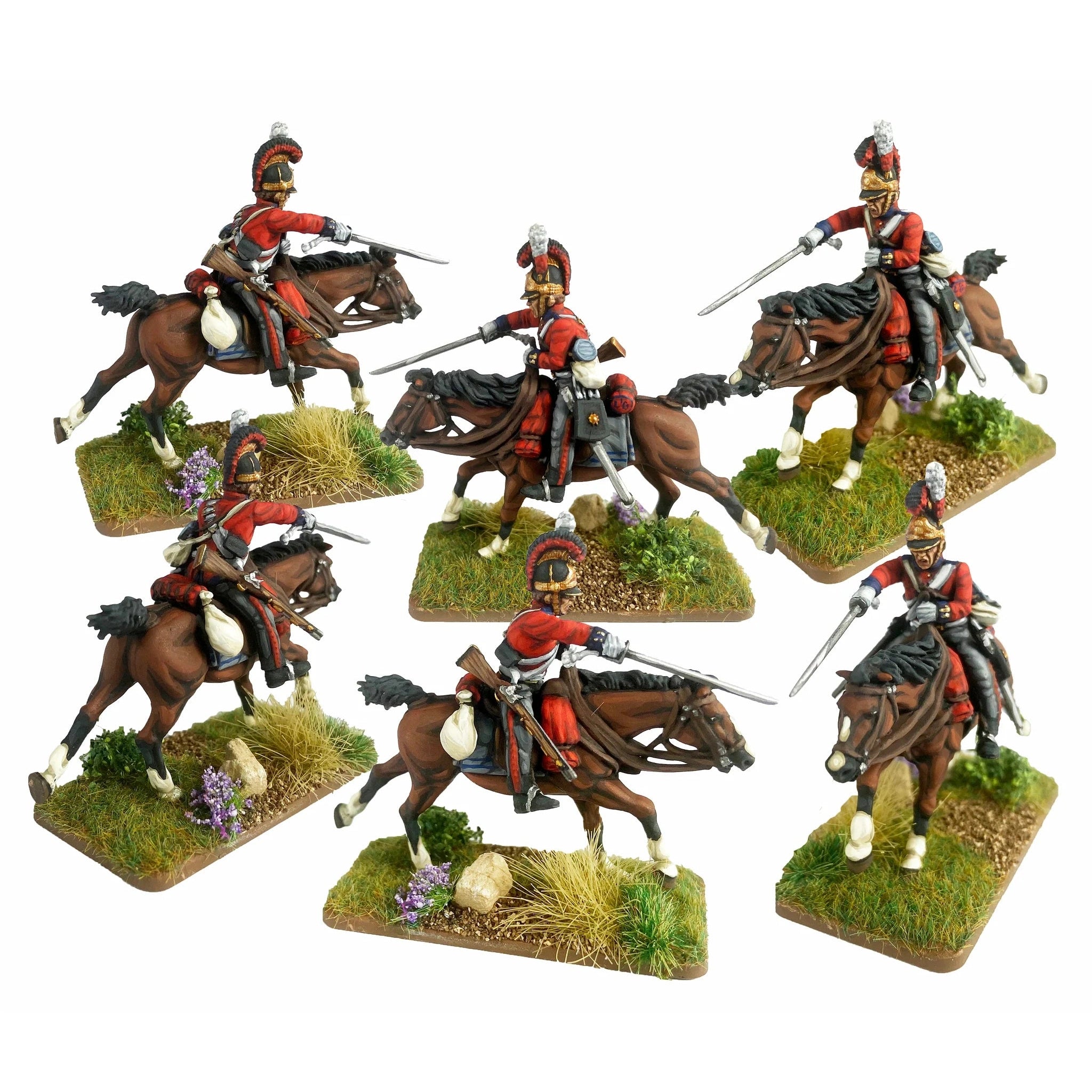 Victrix | Napoleonic British Household Cavalry 1812-1815 | 28mm Plastic Unit | North Star Games | Miniature Kingdoms