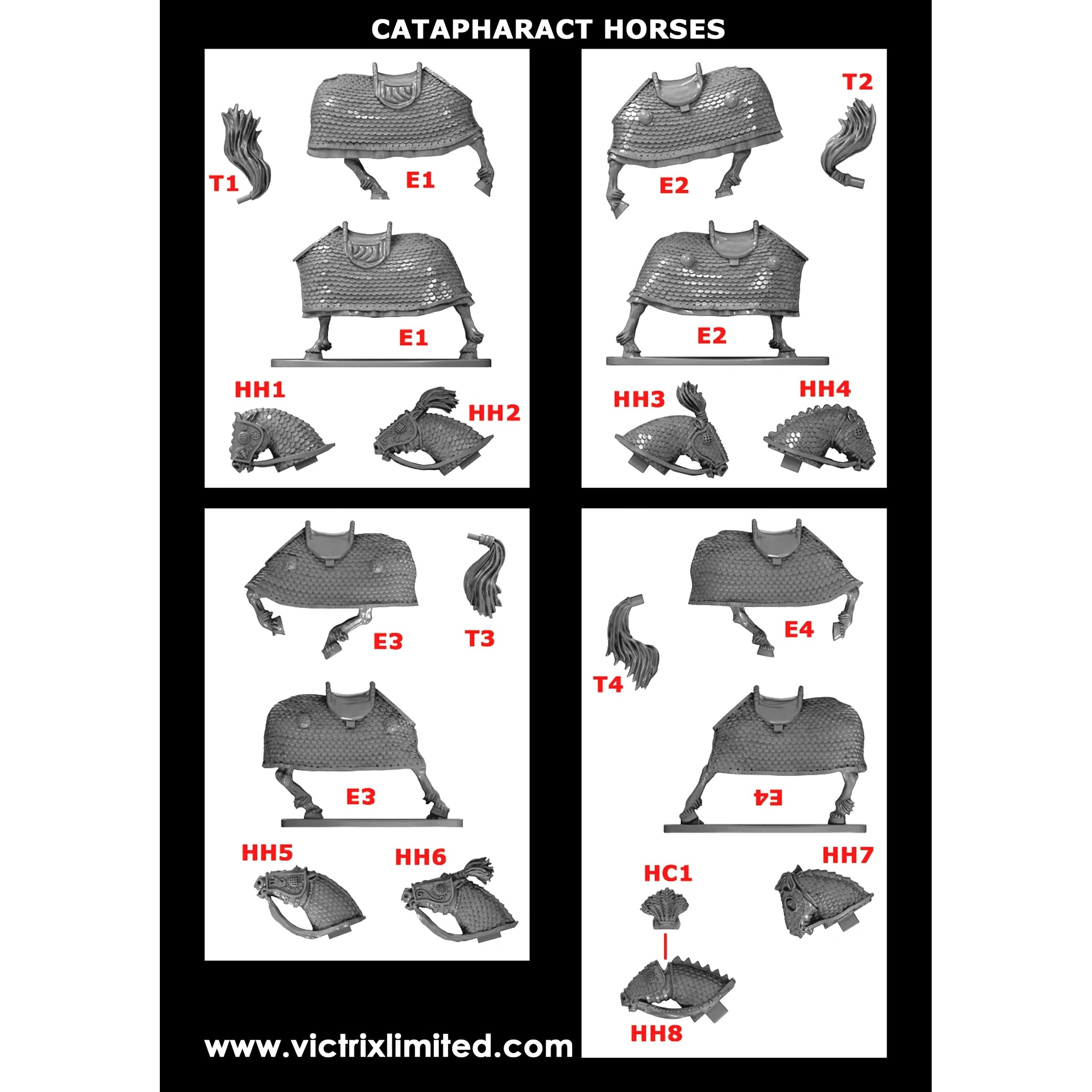 Victrix | Dark Ages Late Roman Cataphracts | 28mm Plastic Unit | North Star Games | Miniature Kingdoms