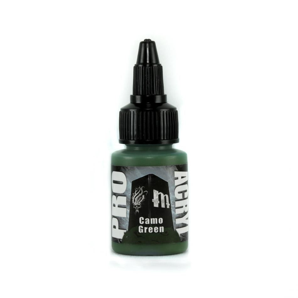 Pro Acryl | Camo Green | 22ml Individual Paint | Element Games | Miniature Kingdoms