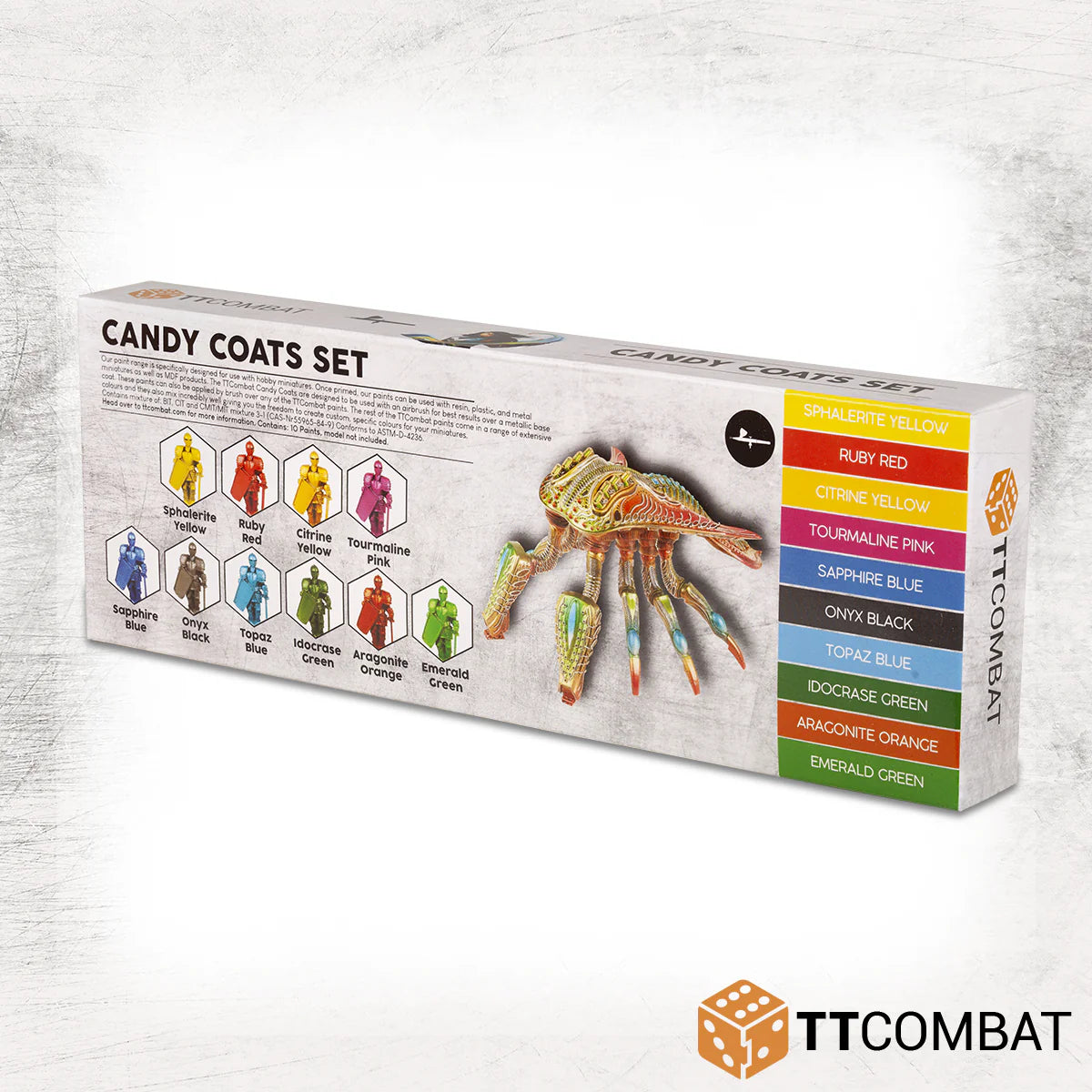 TTCombat | Candy Coats Set | 17ml Paint Set | TTCombat | Miniature Kingdoms