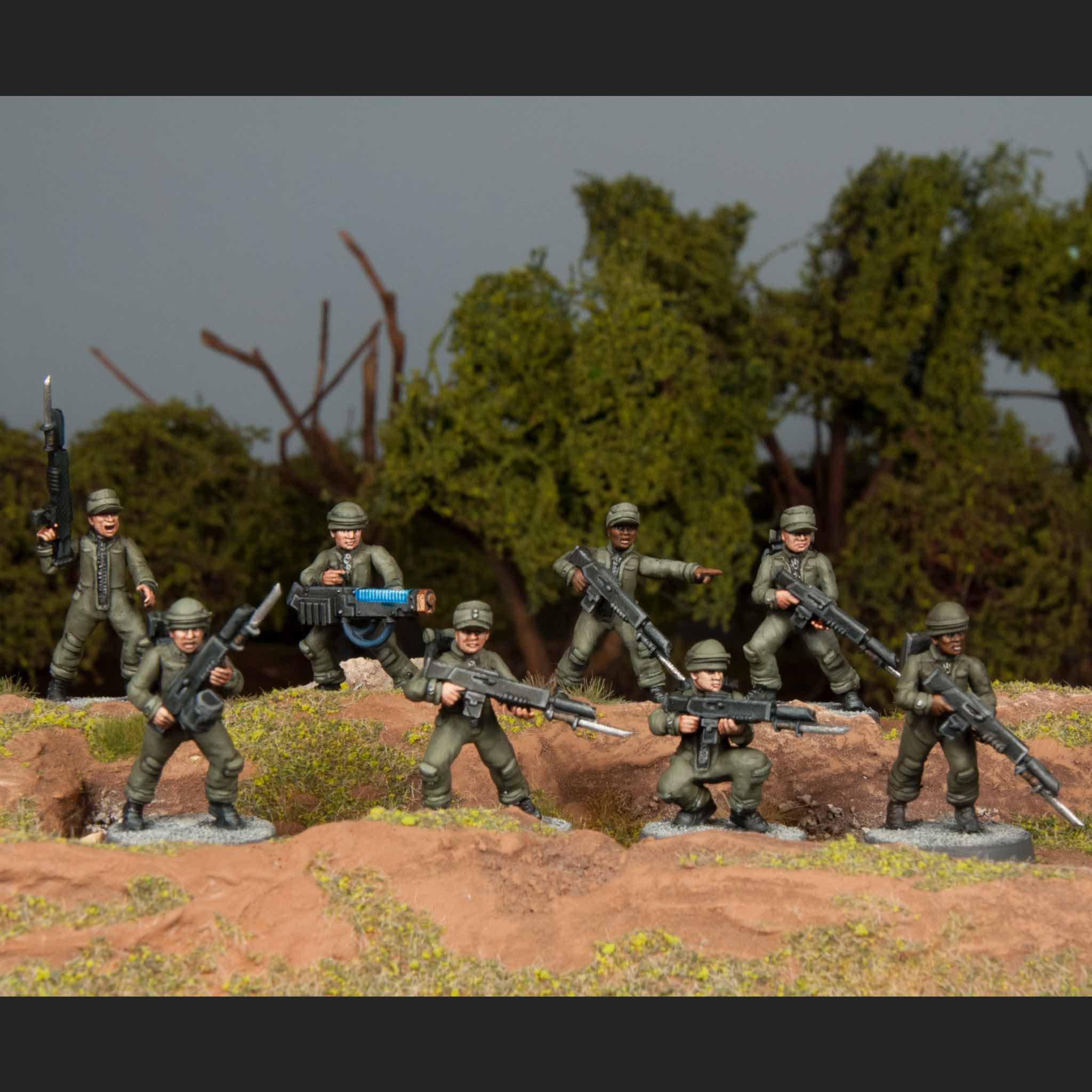 Death Fields | Cannon Fodder | Plastic Unit | Wargames Atlantic | Miniature Kingdoms