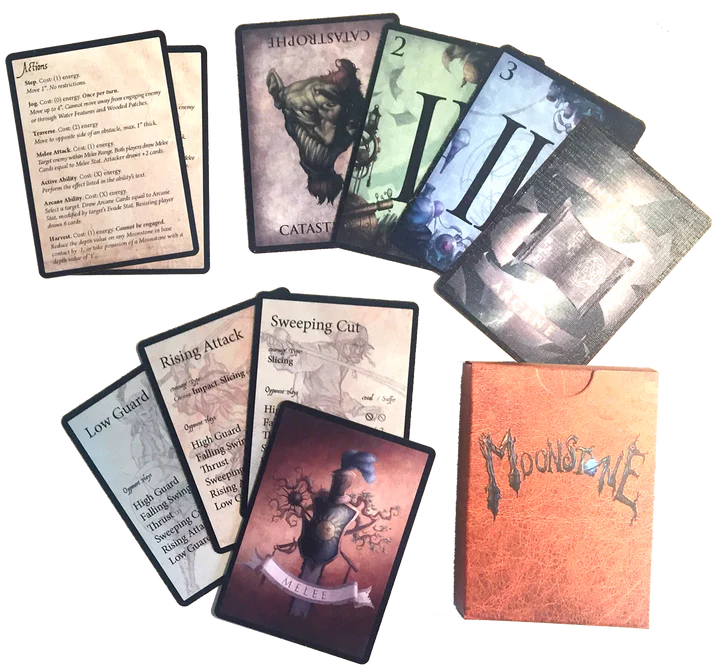 Moonstone | Game Deck | 28mm Cards Other | Goblin King Games | Miniature Kingdoms