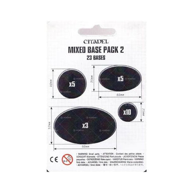 Citadel | Bases | Mixed Bases Pack 2 | Plastic Bases Blister