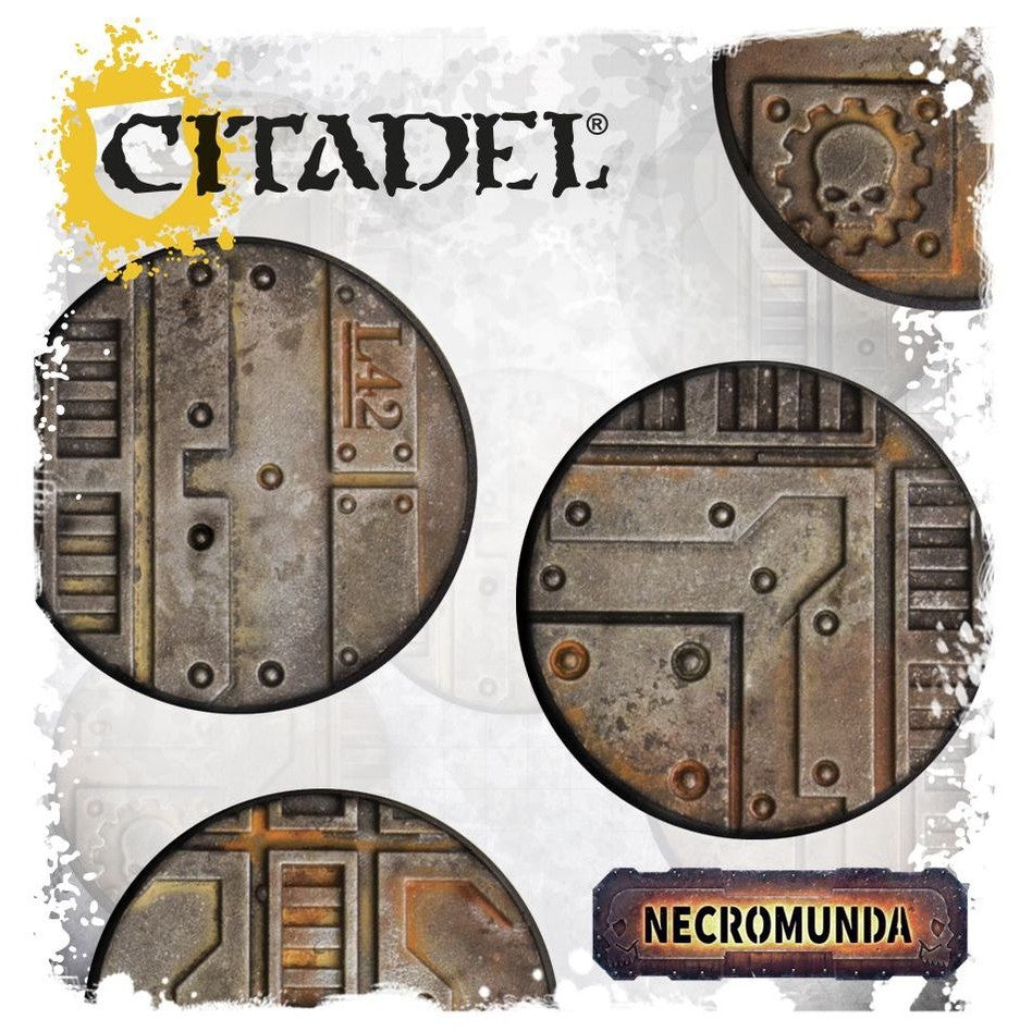 Citadel | Bases | Necromunda Bases 32mm x 10 | Plastic Bases Blister