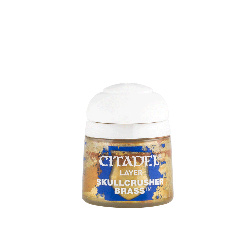 Citadel | Skullcrusher Brass | 12ml Layer Paint