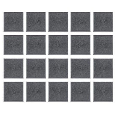 Citadel | Square Bases | 30mm Square Bases 20 | Plastic Bases Pack