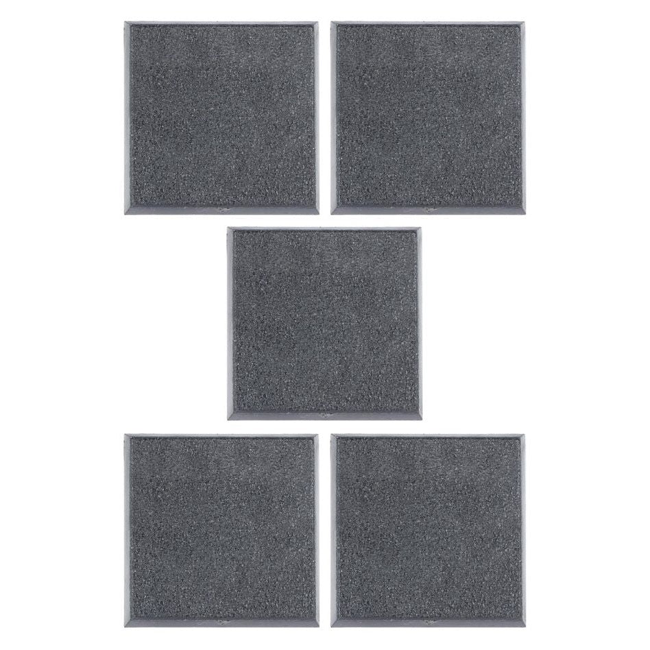 Citadel | Square Bases | 40mm Square Bases 5 | Plastic Bases Pack