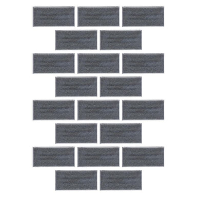 Citadel | Square Bases | 50mm x 25mm Rectangle Bases 20 | Plastic Bases Pack