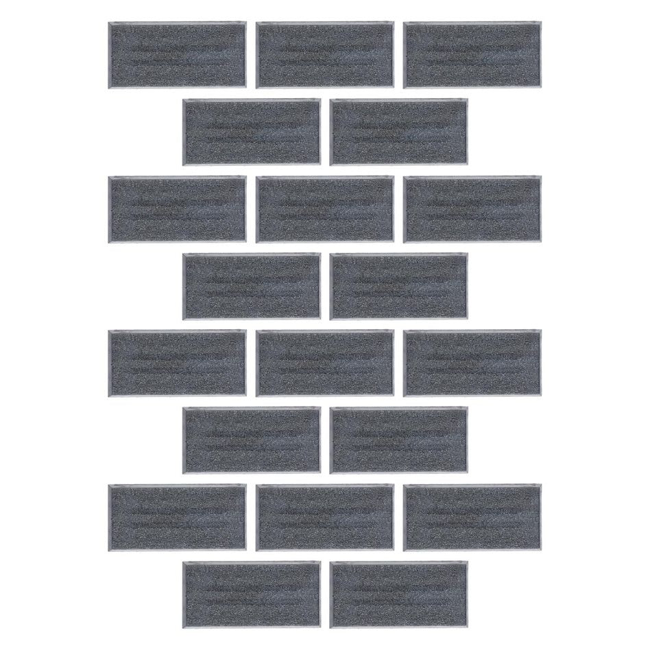 Citadel | Square Bases | 50mm x 25mm Rectangle Bases 20 | Plastic Bases Pack