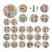 Citadel | Warhammer 40,000 | Sector Mechanicus | Mixed Round Bases | Plastic Bases Box