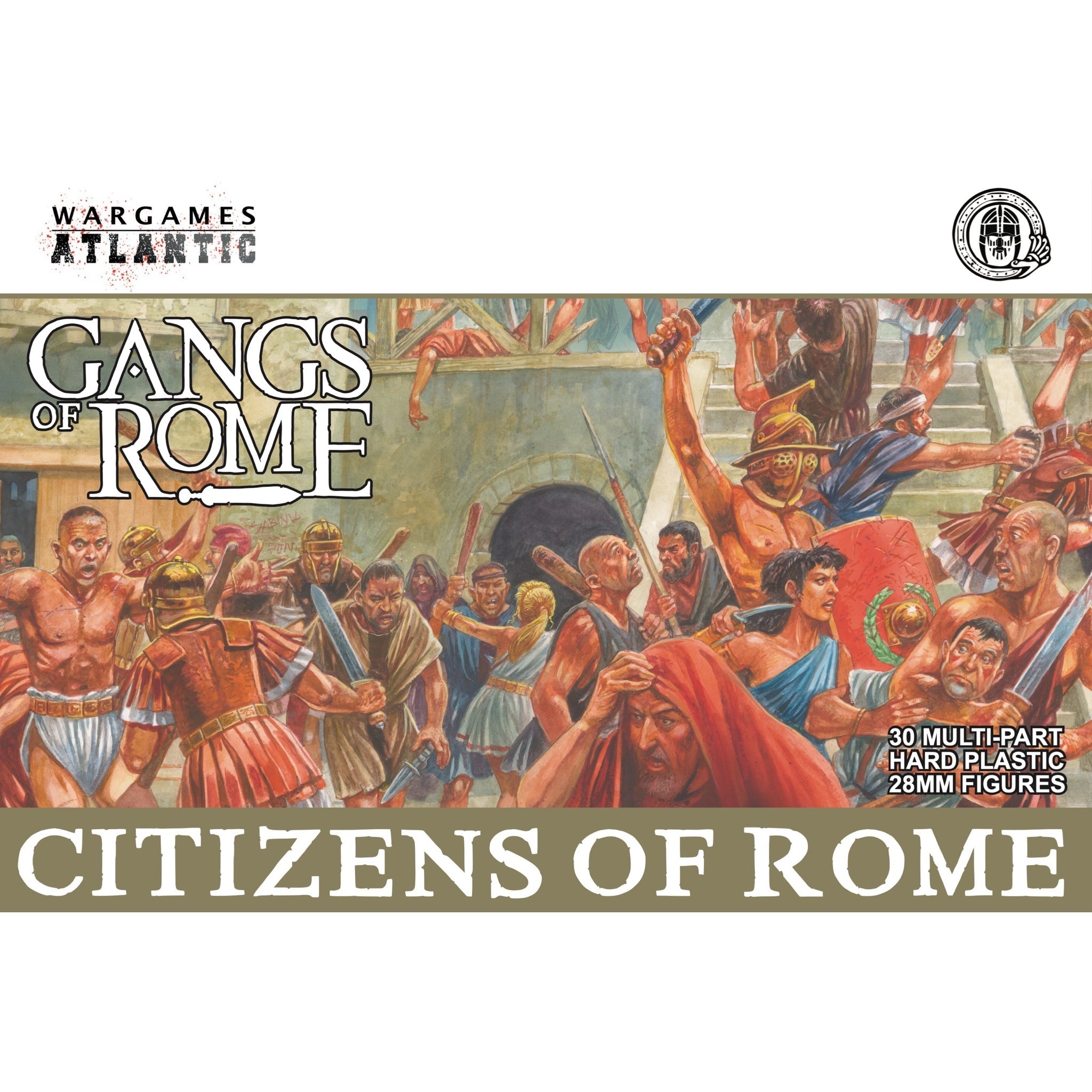 Gangs of Rome | Citizens of Rome | Plastic Unit | Wargames Atlantic | Miniature Kingdoms