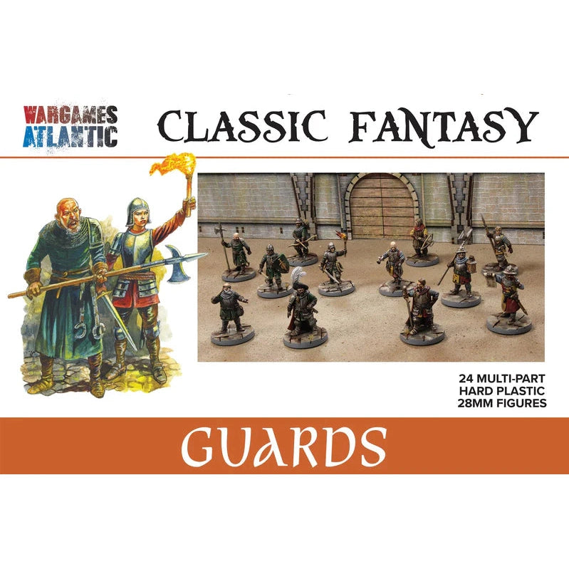 Wargames Atlantic | Classic Fantasy | Guards | Plastic Unit