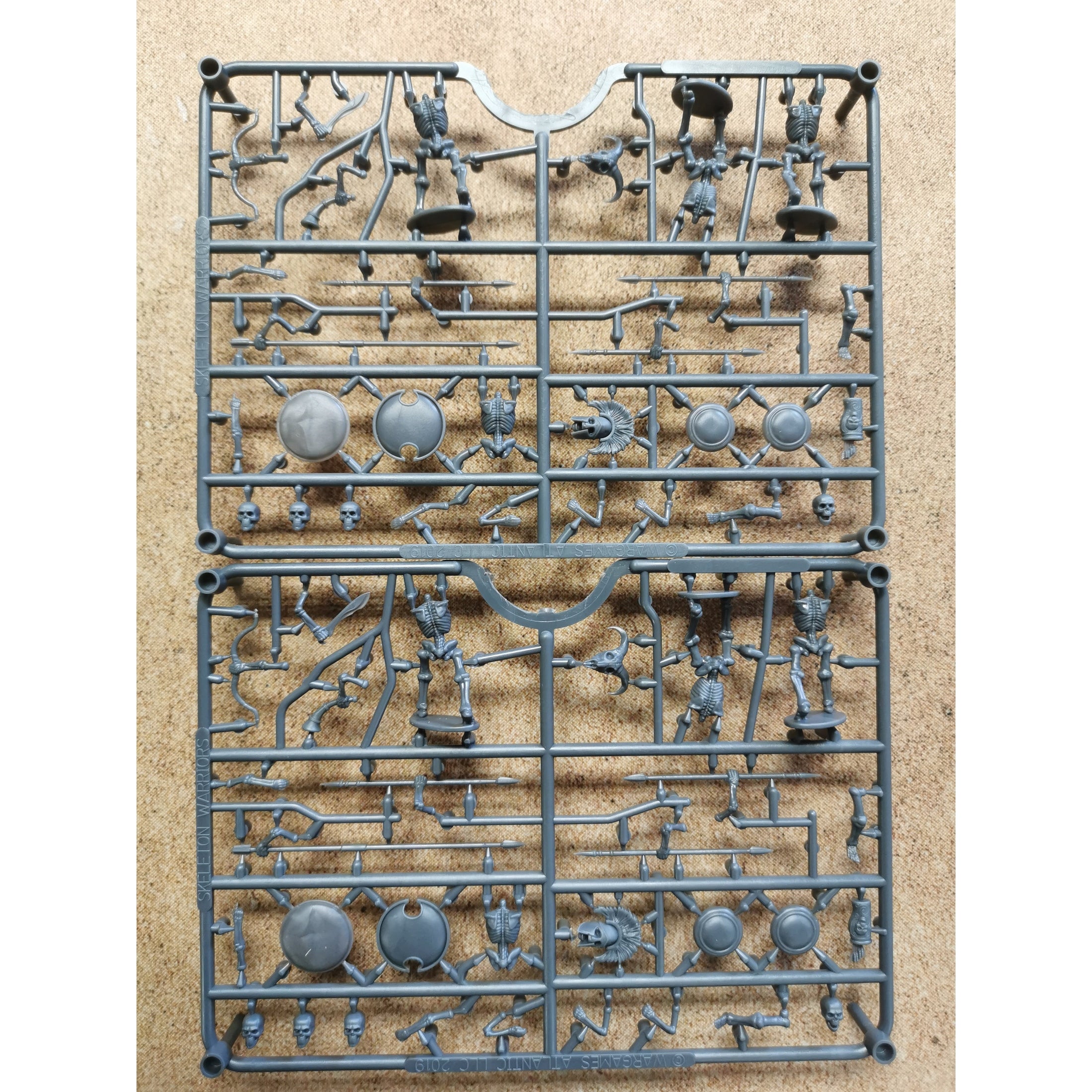 Wargames Atlantic | Classic Fantasy | Skeleton Warriors | 28mm Two Sprues