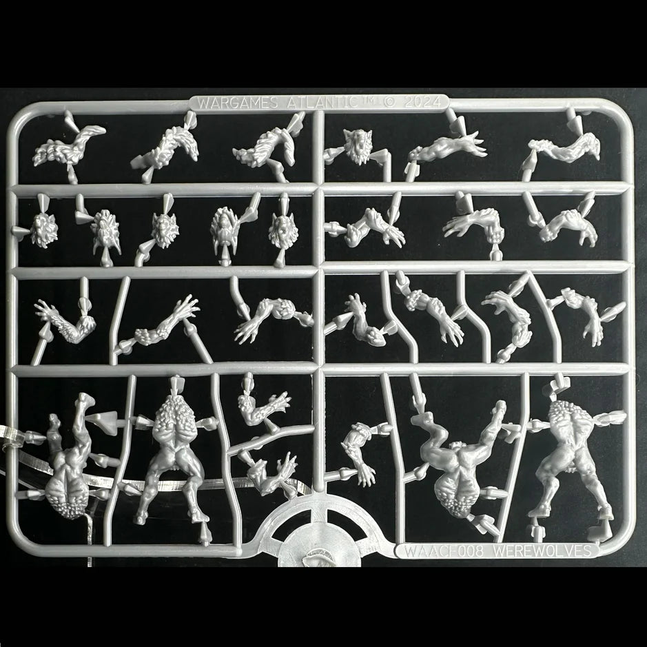 Wargames Atlantic | Classic Fantasy | Werewolves | Single Sprue