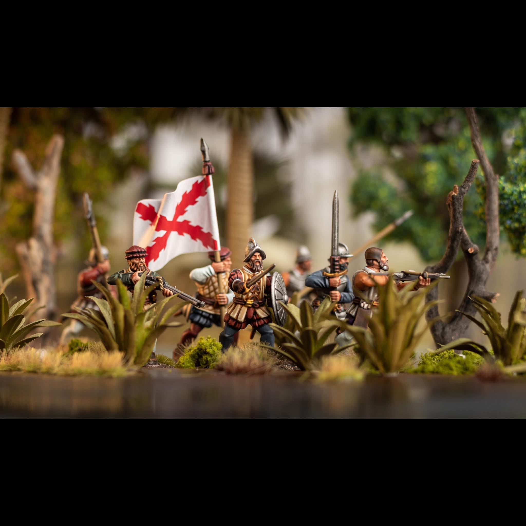 Renaissance | Conquistadors | Plastic Unit | Wargames Atlantic | Miniature Kingdoms