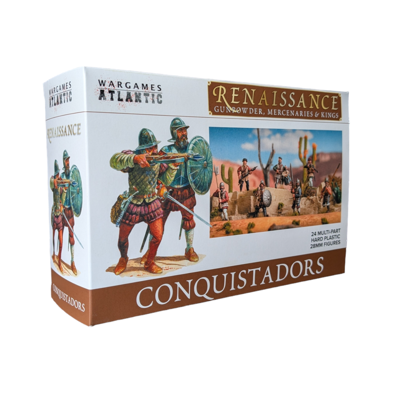 Renaissance | Conquistadors | Plastic Unit | Wargames Atlantic | Miniature Kingdoms