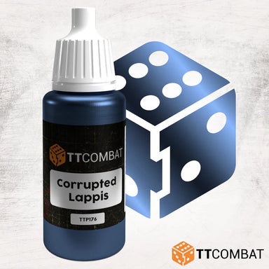 TTCombat | Corrupted Lapis | 17ml Individual Paint | TTCombat | Miniature Kingdoms