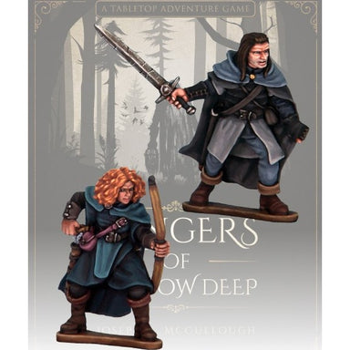 Rangers Of Shadow Deep | Monster Covin And Orla : Blood Moon Companions | 28mm Metal Blister Pack | North Star Games | Miniature Kingdoms