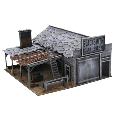 Sarissa Precision | Old West Blacksmiths Forge D048 | MDF Terrain