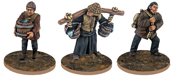 Dead Man's Hand | Chinese Labourers | 28mm Metal Small Box