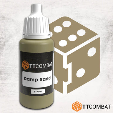 TTCombat | Damp Sand | 17ml Individual Paint | TTCombat | Miniature Kingdoms