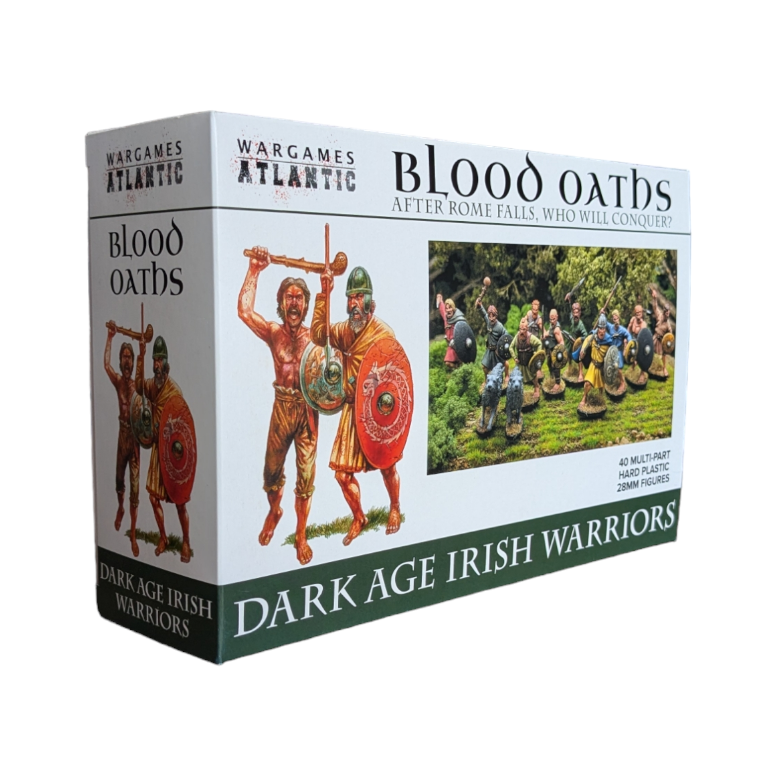 Blood Oaths | Dark Age Irish Warriors | Plastic Unit | Wargames Atlantic | Miniature Kingdoms