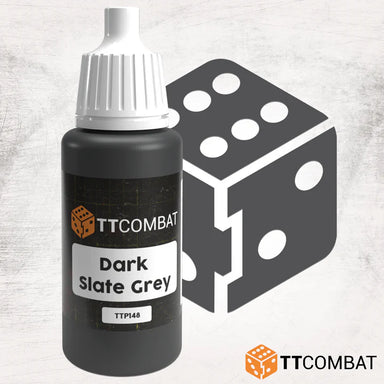 TTCombat | Dark Slate Grey | 17ml Individual Paint | TTCombat | Miniature Kingdoms