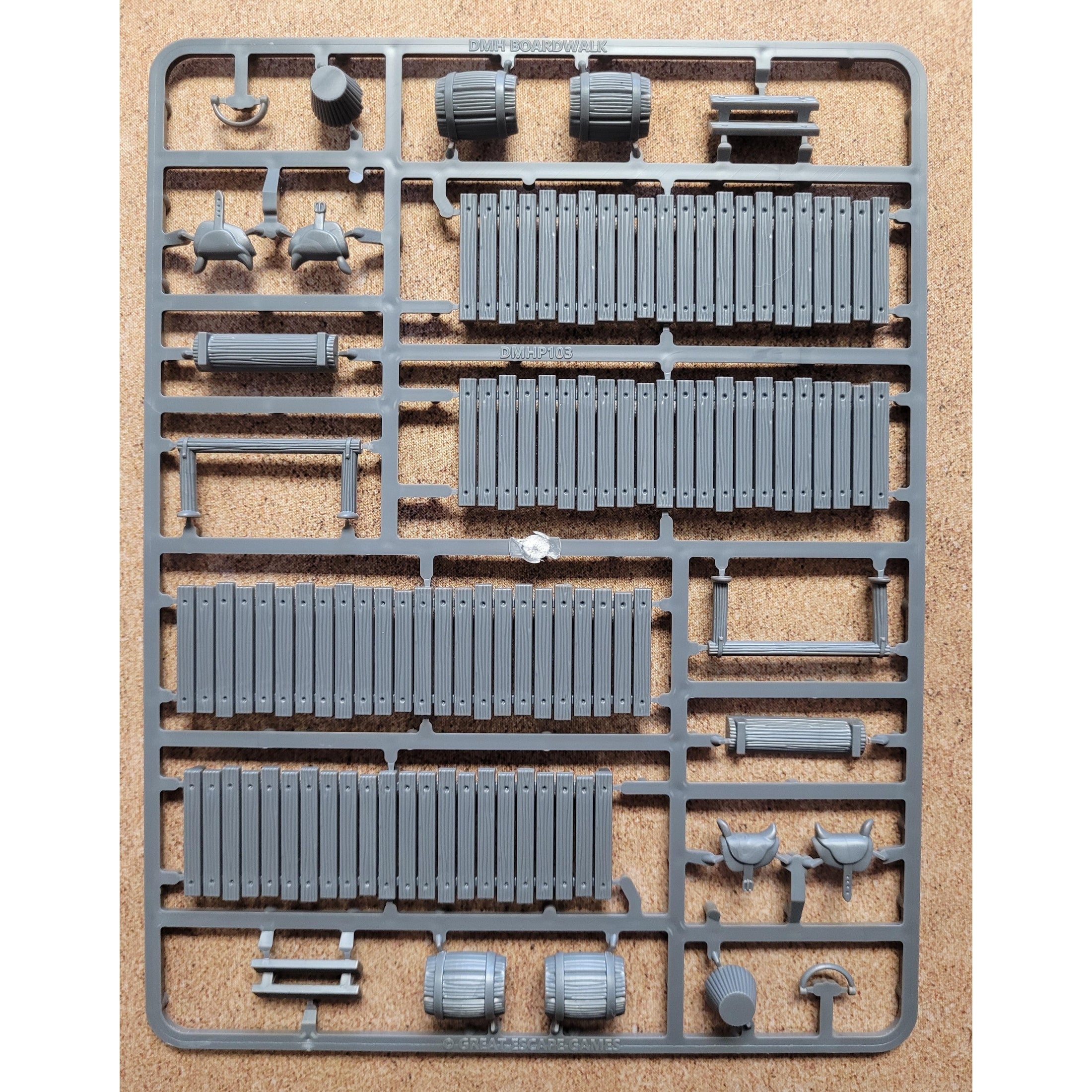 Dead Man's Hand | Barber Shop Building | 28mm Plastic Terrain