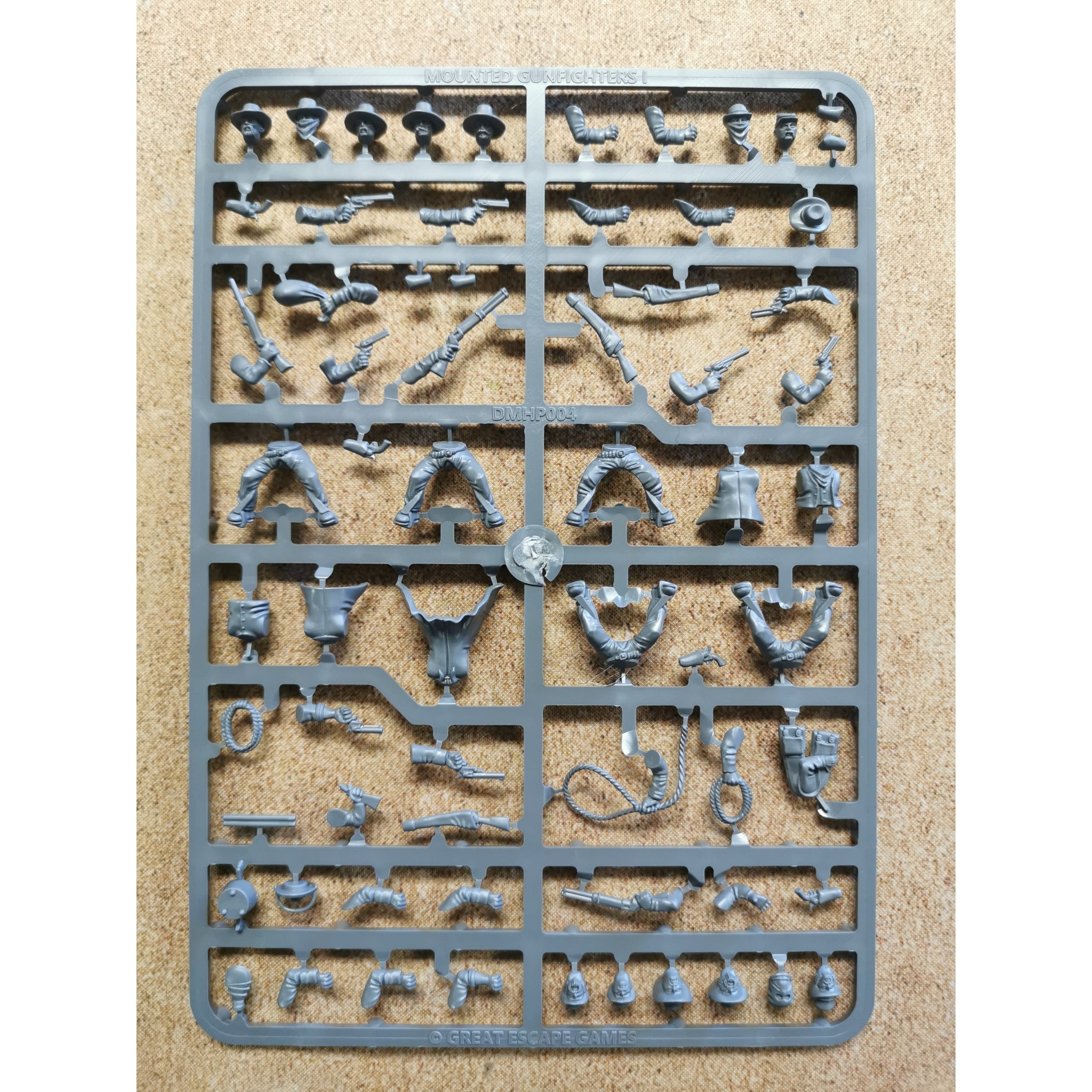 Dead Man's Hand | Mounted Gunfighters | 28mm Two Sprues