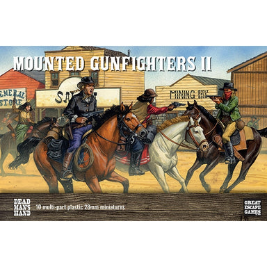 Dead Man's Hand | Mounted Gunfighters II Female | 28mm Plastic Unit