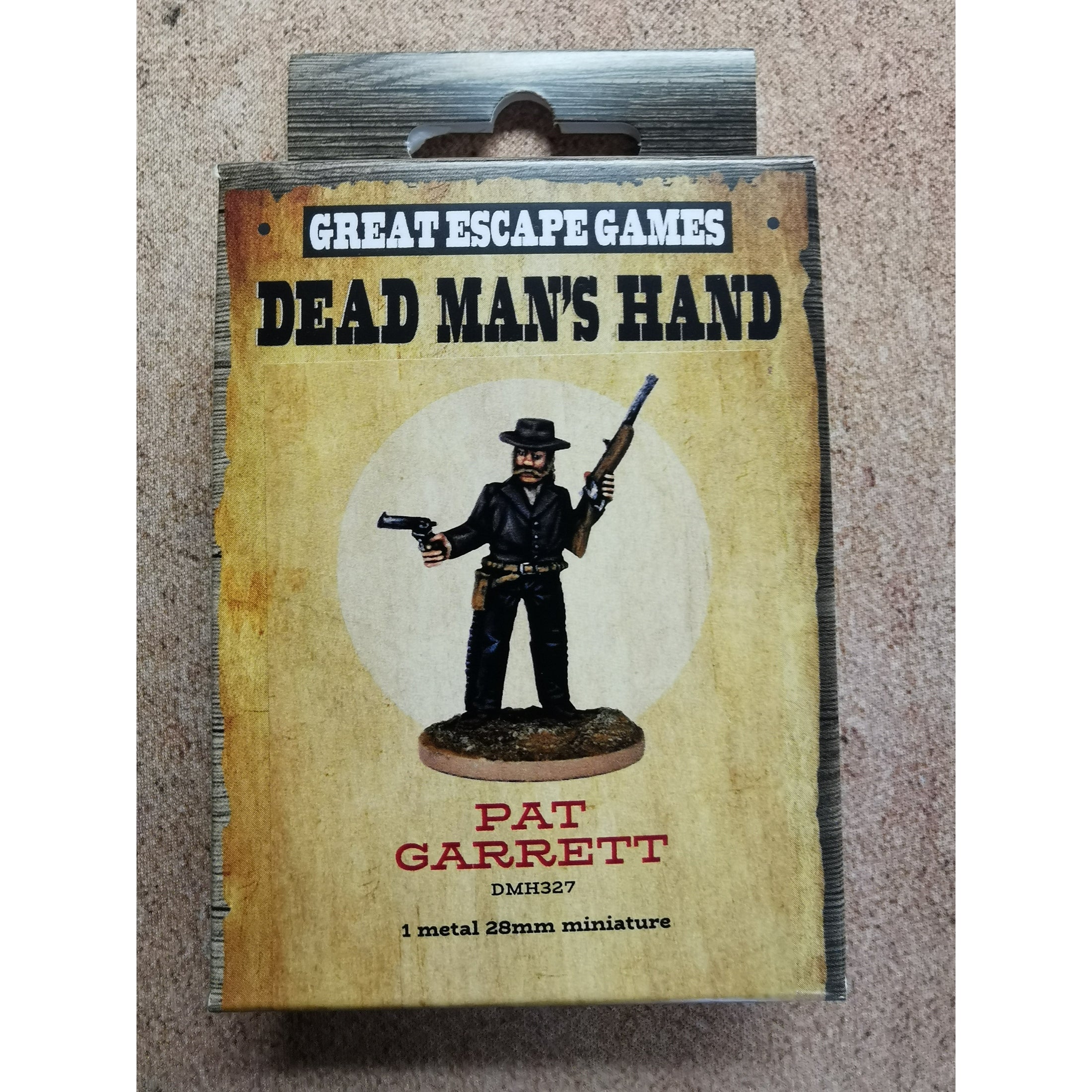 Dead Man's Hand | Pat Garrett | 28mm Metal Small Box