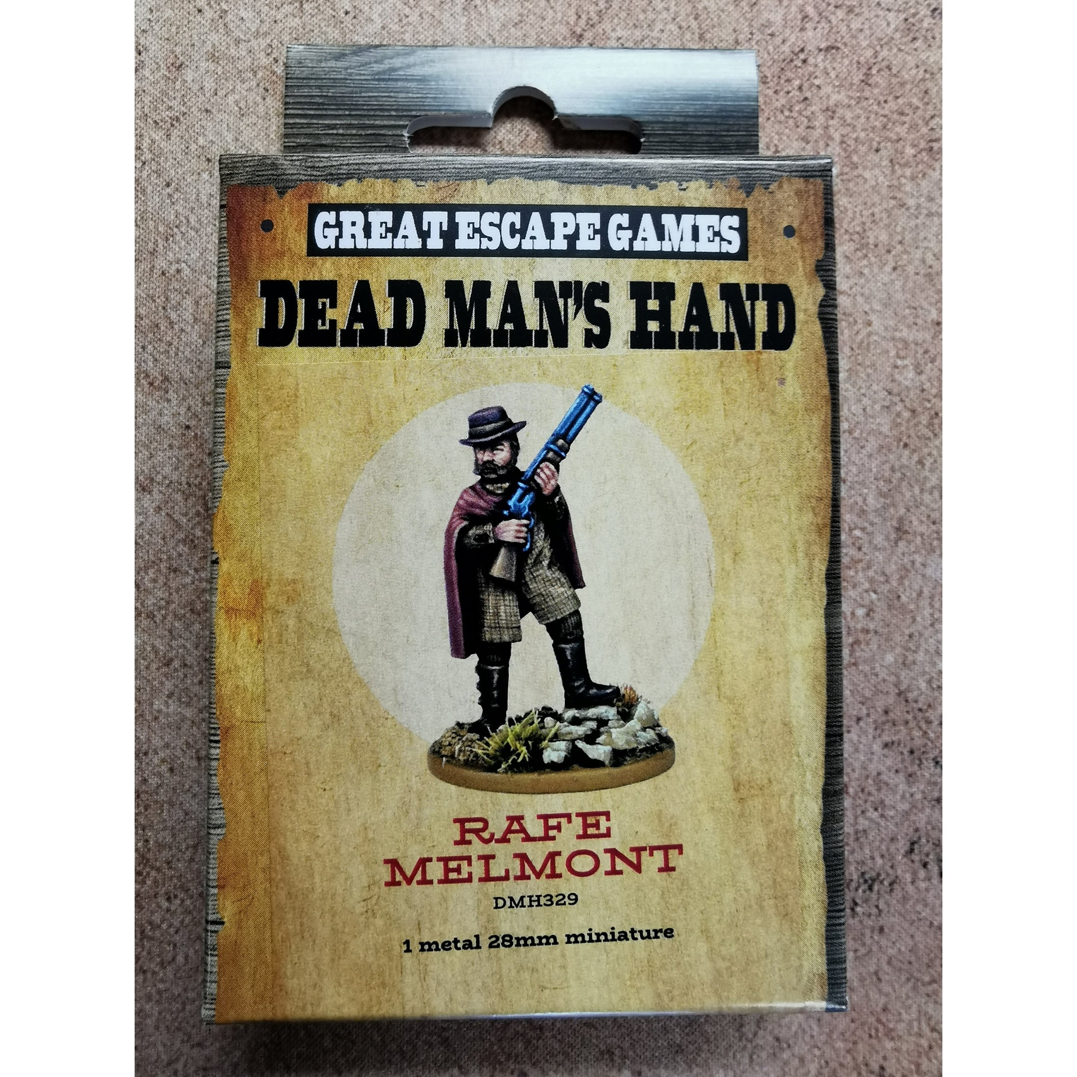 Dead Man's Hand | Rafe Melmont | 28mm Metal Small Box