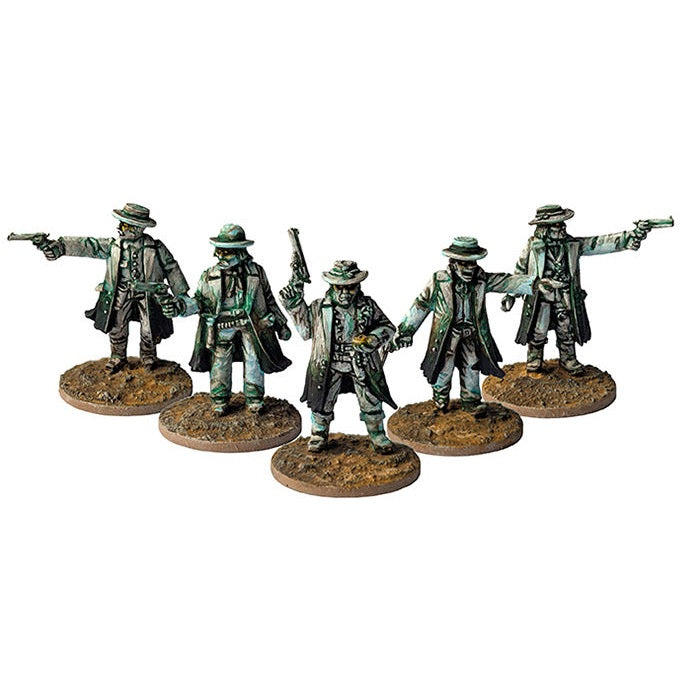 Dead Man's Hand | Spectral Gunfighters | 28mm Metal Small Box