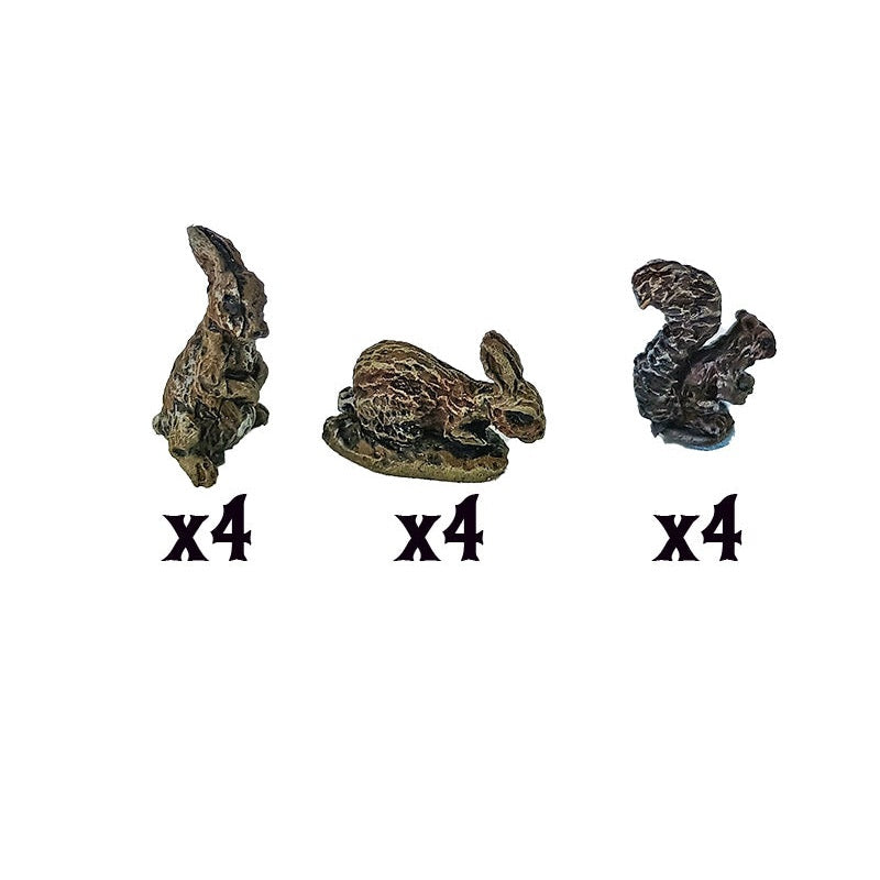 Dead Man's Hand | Squirrels & Bunnies | 28mm Metal Blister Pack