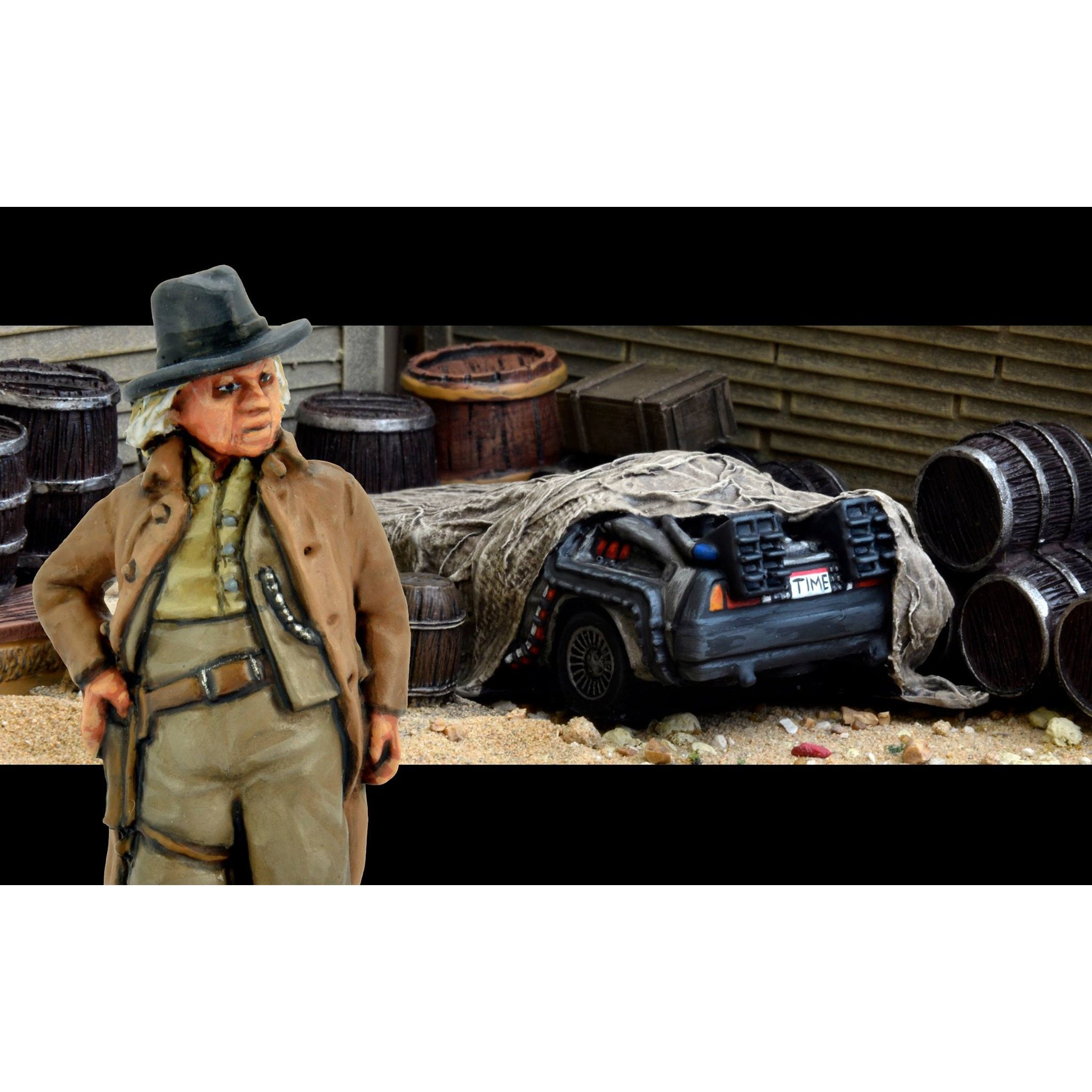 Dead Man's Hand | The Professor and Time Machine | 28mm Vehicle Set