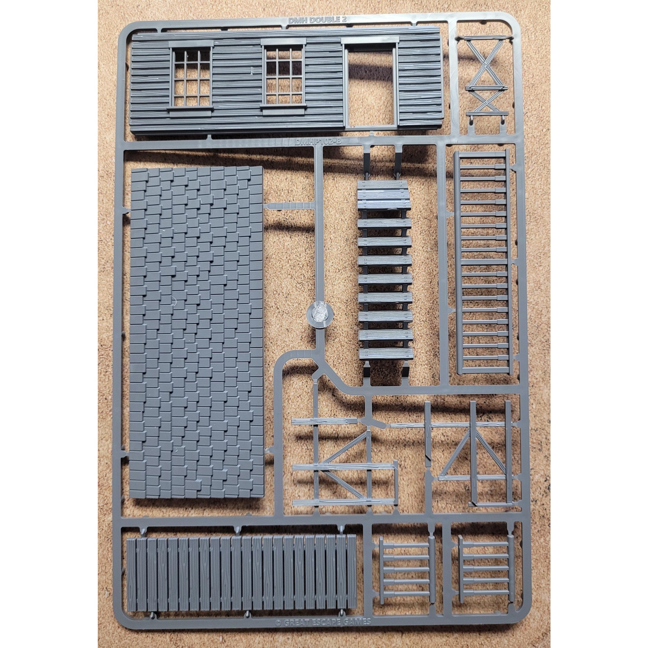 Dead Man's Hand | Two Storey Building | 28mm Plastic Terrain