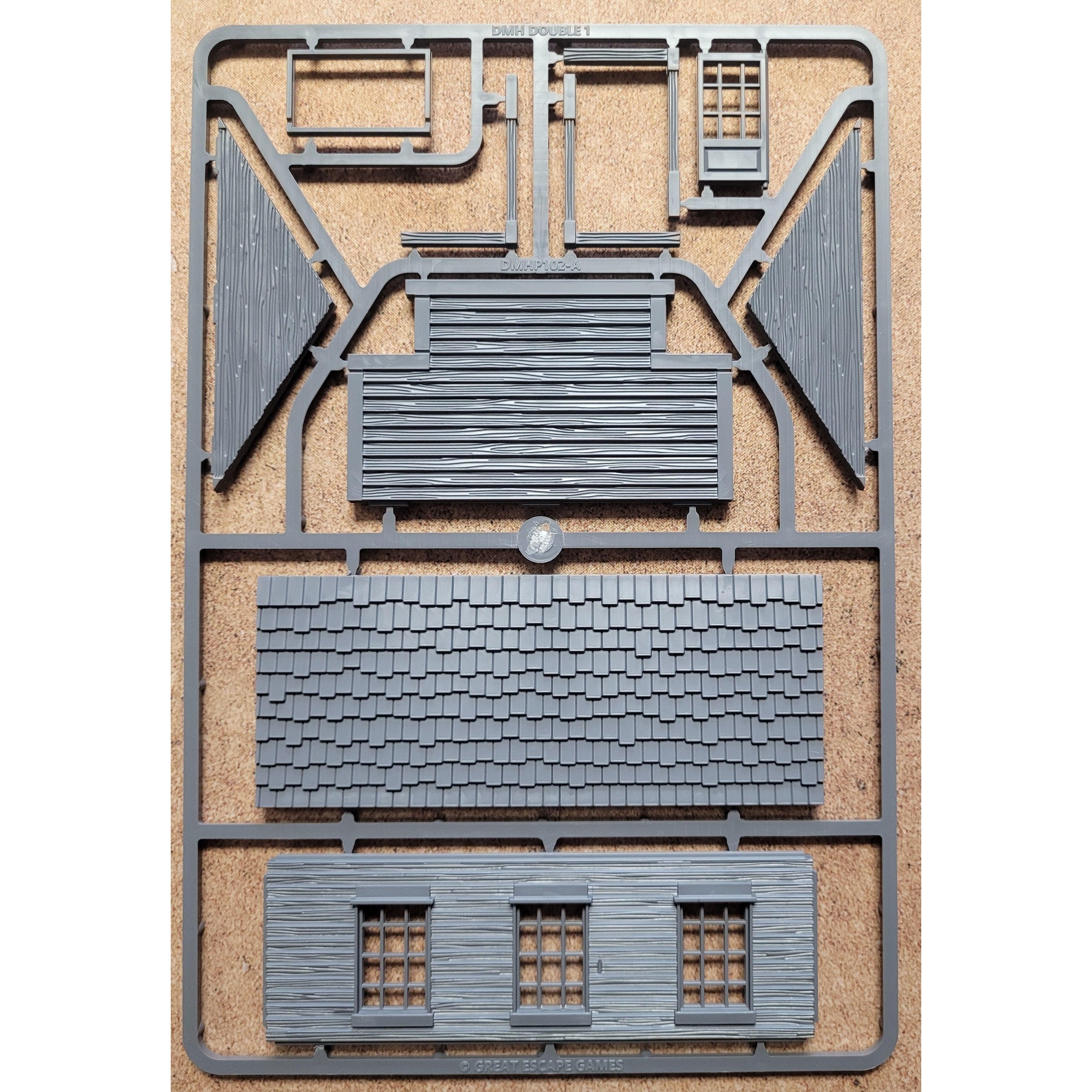 Dead Man's Hand | Two Storey Building | 28mm Plastic Terrain