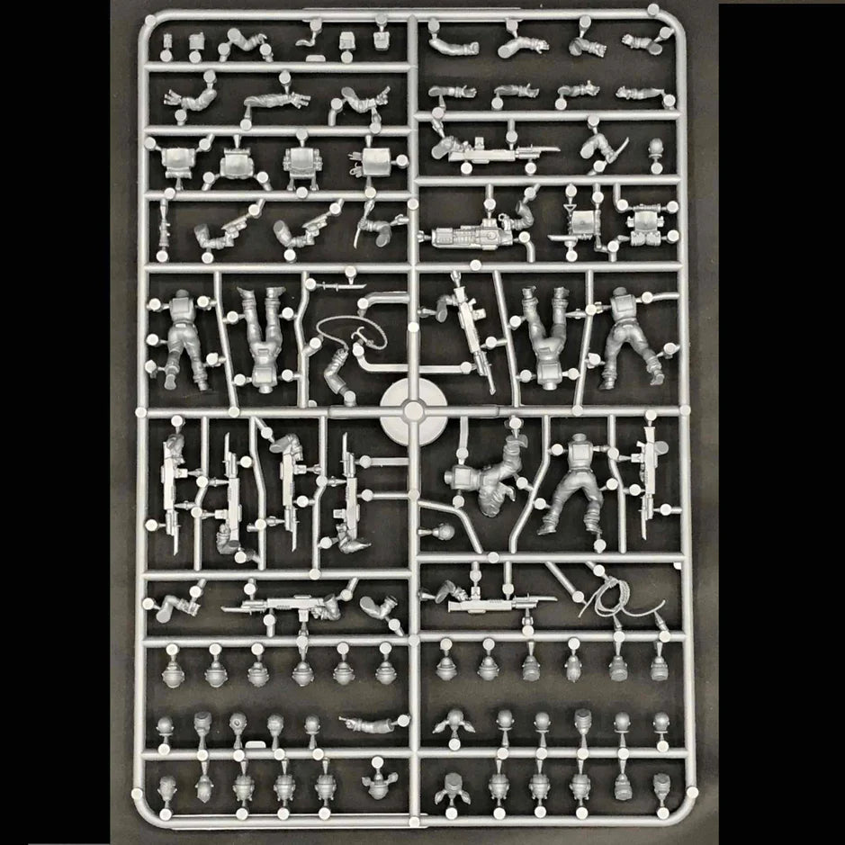 Wargames Atlantic | Death Fields | Cannon Fodder 2 Females | Single Sprue