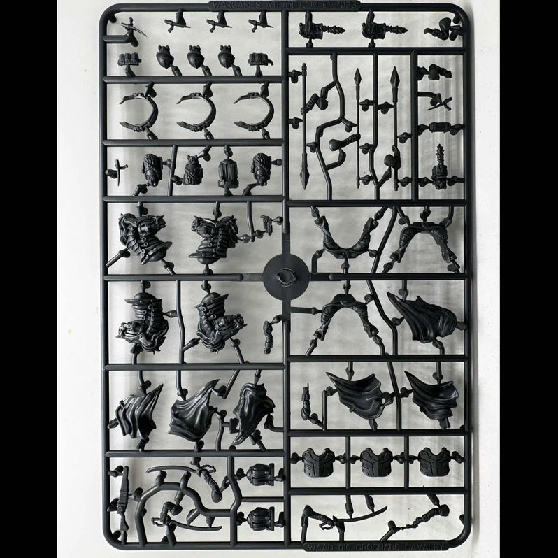 Wargames Atlantic | Death Fields | Les Grognards Cavalry | Single Sprue