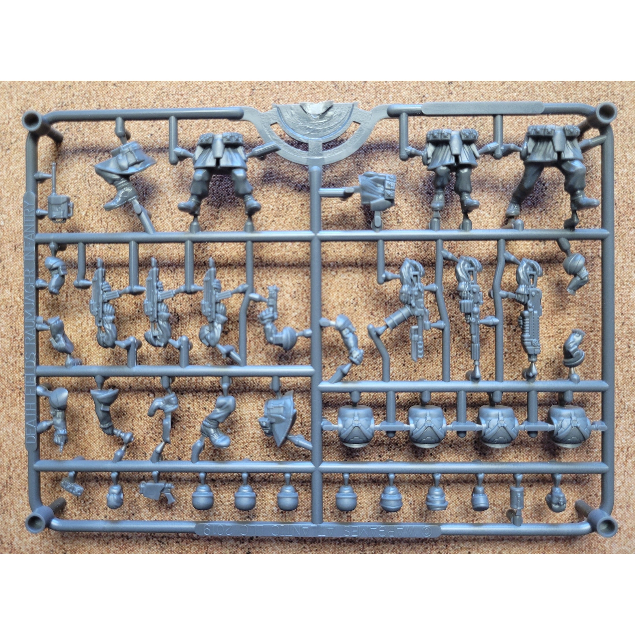 Wargames Atlantic | Death Fields | Raumjager Infantry | Single Sprue
