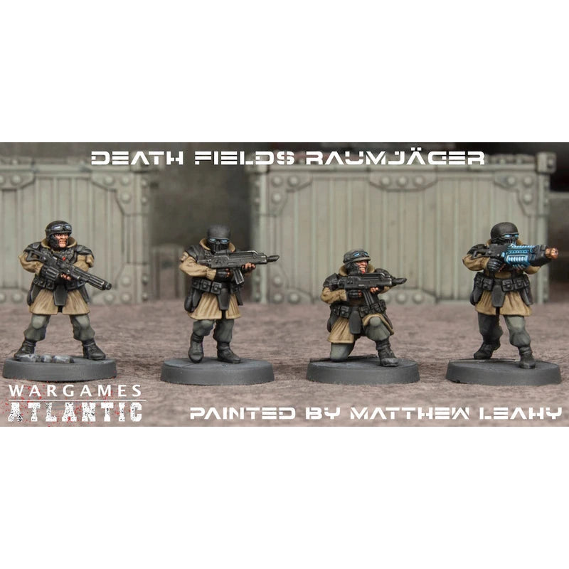 Wargames Atlantic | Death Fields | Raumjager Infantry | Single Sprue